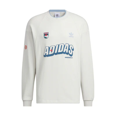 adidas Letter Sweatshirt Orbit Grey IN0973
