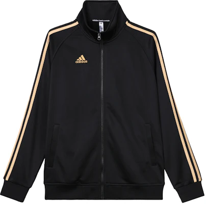 adidas Lifestyle Jaket Track Hitam Emas Logo Garis Unisex TR30JR-BG Order adidas Lifestyle Jaket Track Hitam Emas Logo Garis Unisex TR30JR-BG