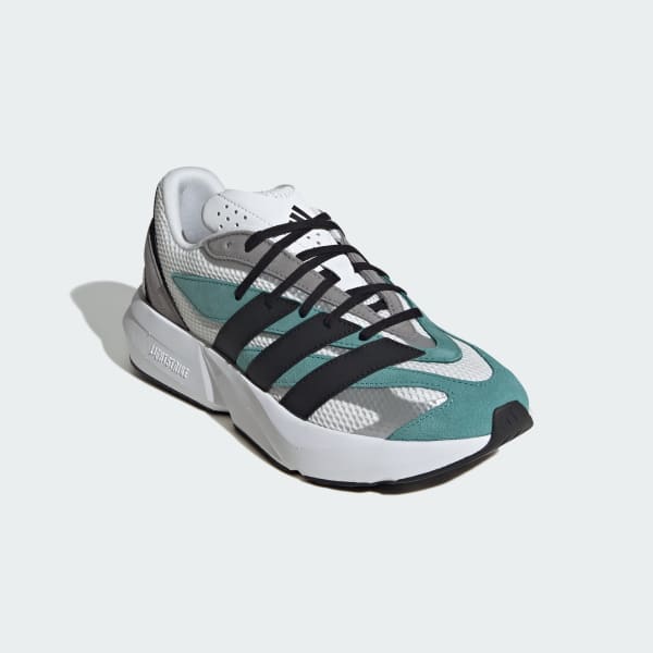 Adidas Light Blaze Cloud White/Core Black/Powder Teal 圖 4