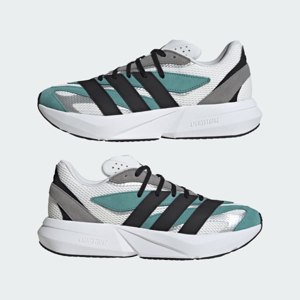 Adidas Light Blaze Cloud White/Core Black/Powder Teal 圖 7
