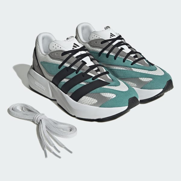 Adidas Light Blaze Cloud White/Core Black/Powder Teal 圖 8