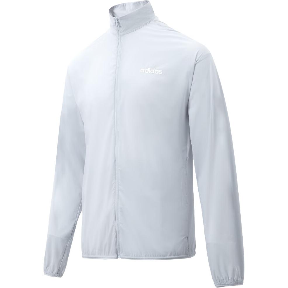 adidas Light Blue Windproof Sports Casual Jacket JI8470