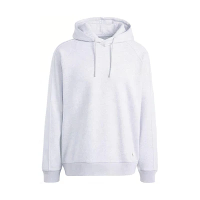 adidas Light Gray Solid Color Pullover Hoodie (Japan Edition) IS7488-JAPAN