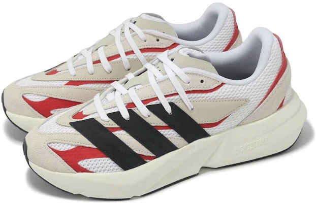 adidas Lightblaze ''Off White Schwarz Rot'' JQ9967 Lookbook adidas Lightblaze ''Off White Schwarz Rot'' JQ9967