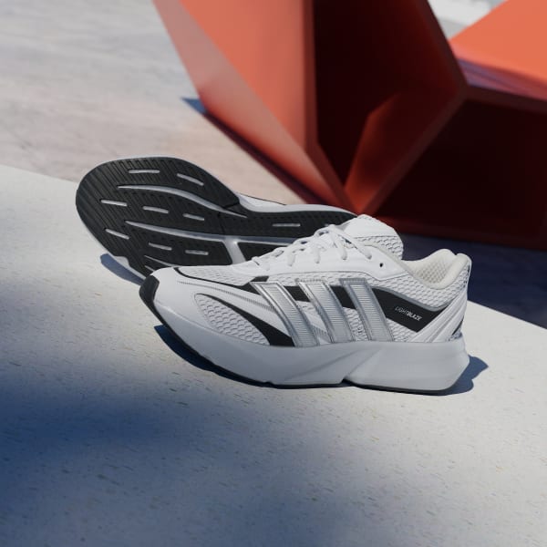 Adidas Lightblaze Glow Cloud White/Matte Silver/Core Black 圖 4