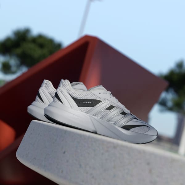 Adidas Lightblaze Glow Cloud White/Matte Silver/Core Black 圖 6