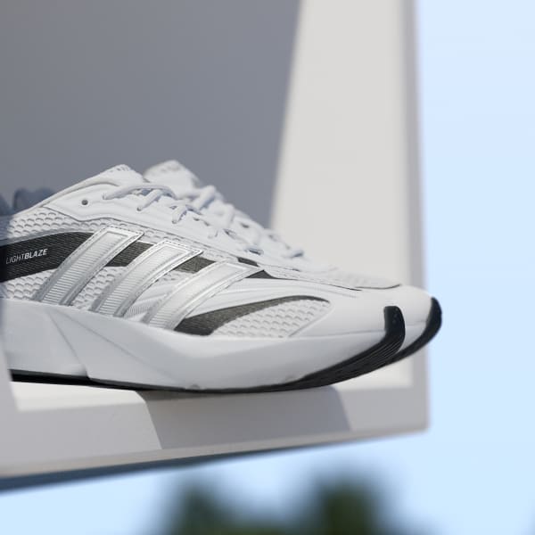 Adidas Lightblaze Glow Cloud White/Matte Silver/Core Black 圖 10