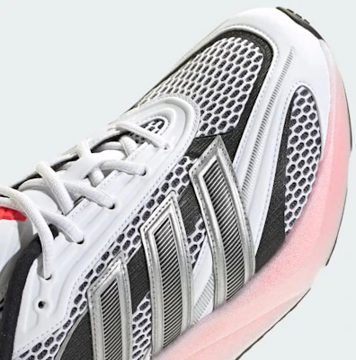 adidas Lightblaze Glow 夜光運動鞋 - 雲白/黑色/亮紅色時尚百搭款 JS2061 1