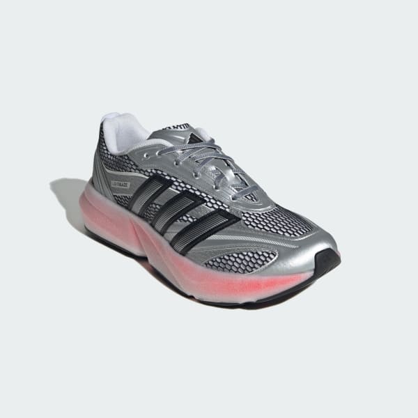 Shop Adidas Lightblaze Glow Sneakers Cloud White/Matte Silver/Silver Metallic HQ5055