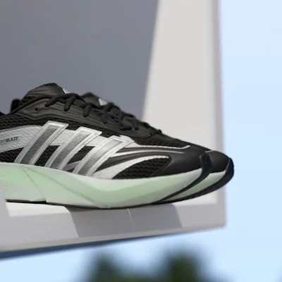 Adidas Lightblaze Glow Sneakers Zwart/Zilver Metallic/Lime Burst JP6321 3