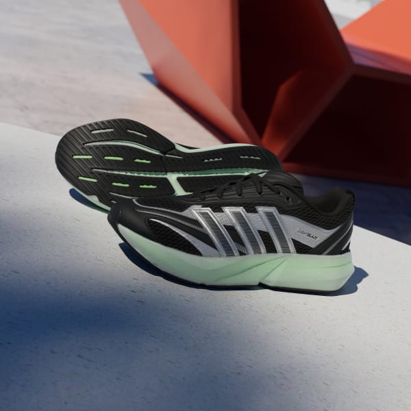 Purchase Adidas Lightblaze Glow Sneakers Zwart/Zilver Metallic/Lime Burst JP6321