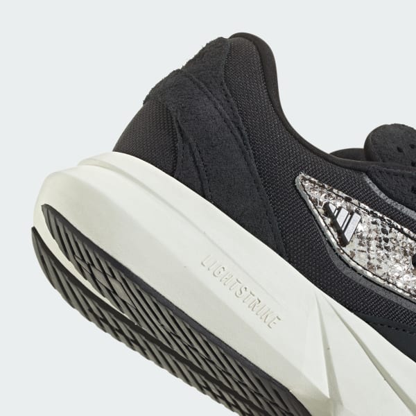 Cheap (W) 阿迪达斯Lightblaze运动鞋核心黑/灰色六号/金属铁色 JS2040