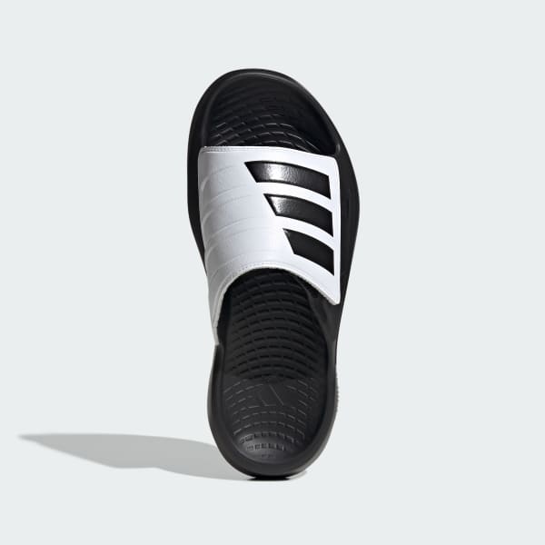 Lookbook Adidas Lightblaze Slides Zwart/Wit JS3588