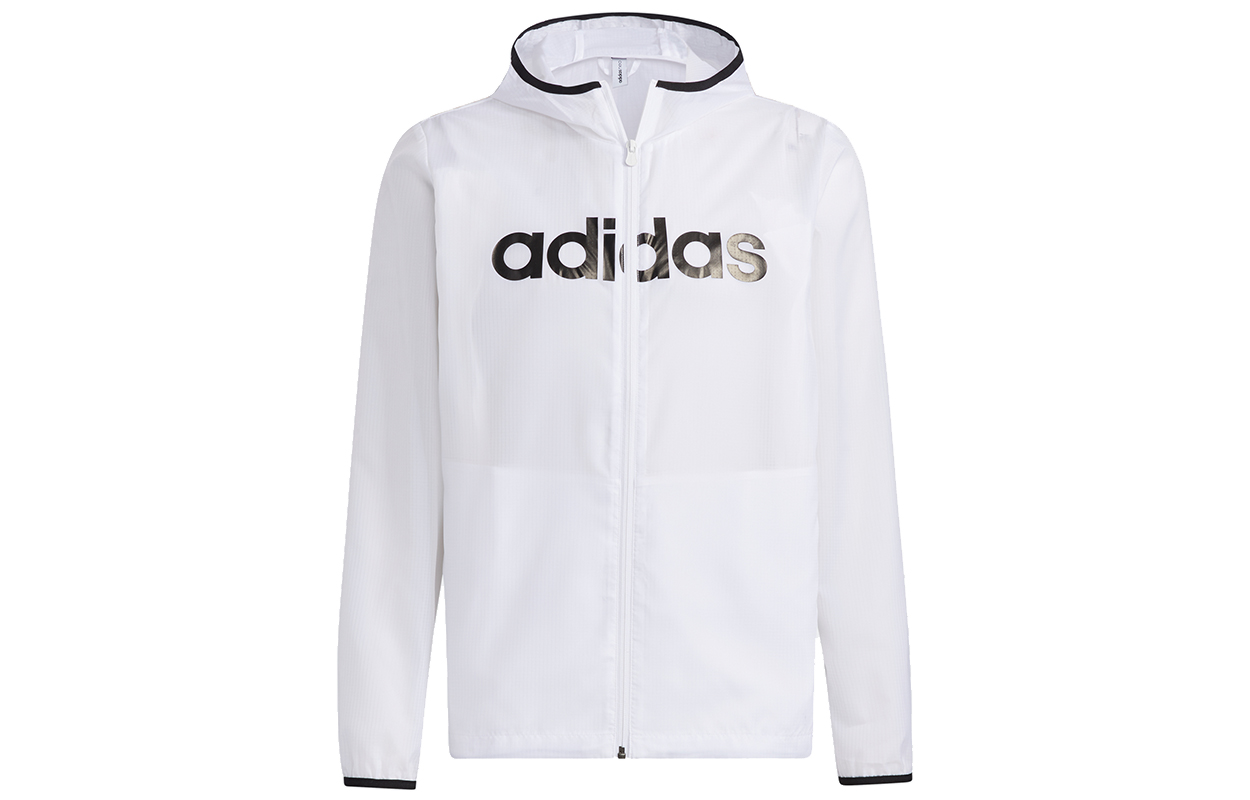 adidas Lightweight Casual Hooded Jacket White GP4869