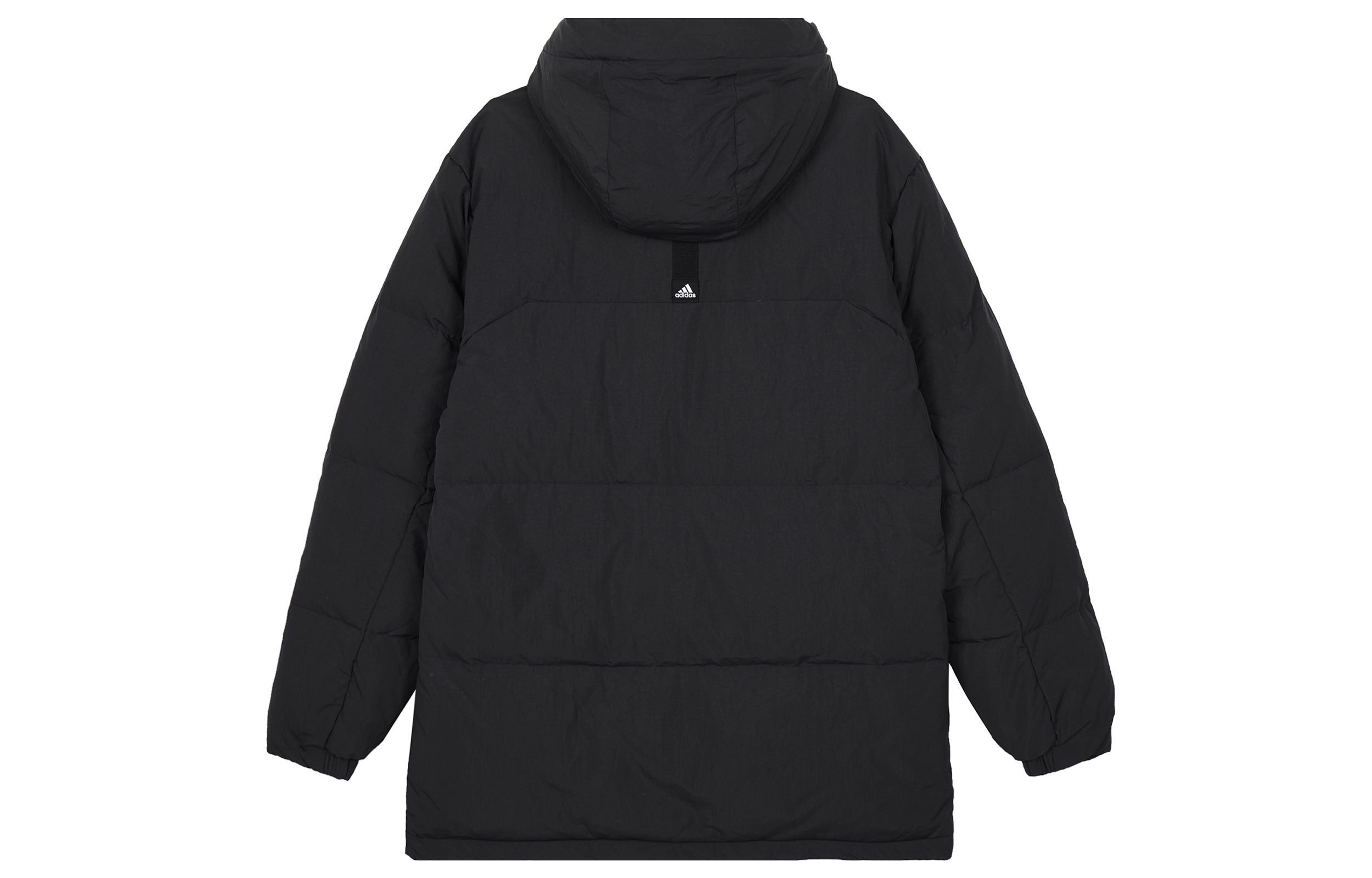 Lookbook Chaqueta Acolchada con Capucha adidas 600 Fill Negra, Casual y de Largo Medio. IL8926