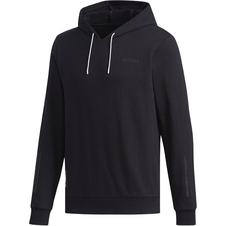 adidas Lightweight Hoodie Black - Breathable & Comfortable Fit DW7884