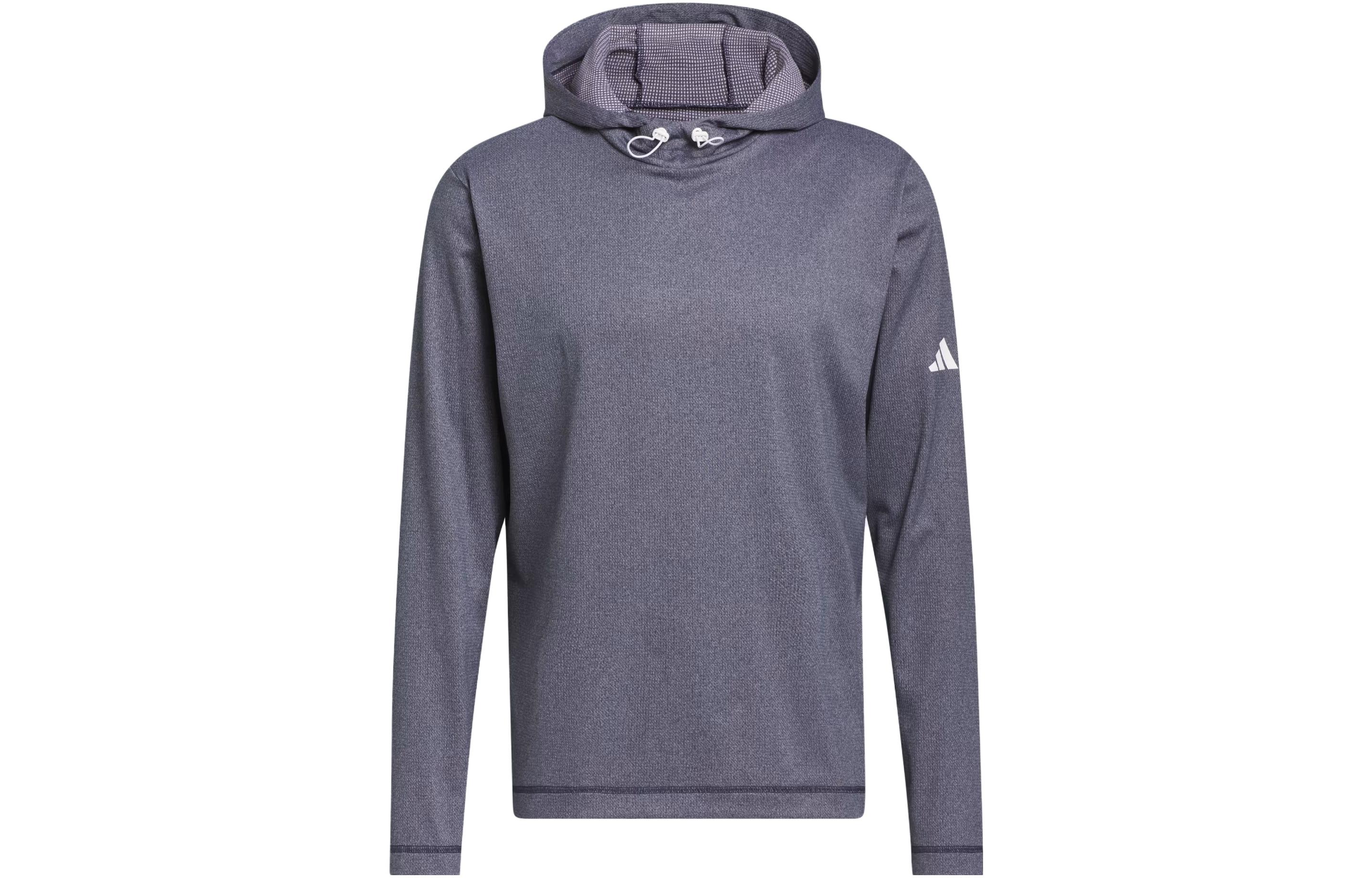 adidas Lightweight Solid Logo Hoodie - Collegiate Navy Long Sleeve HZ0421