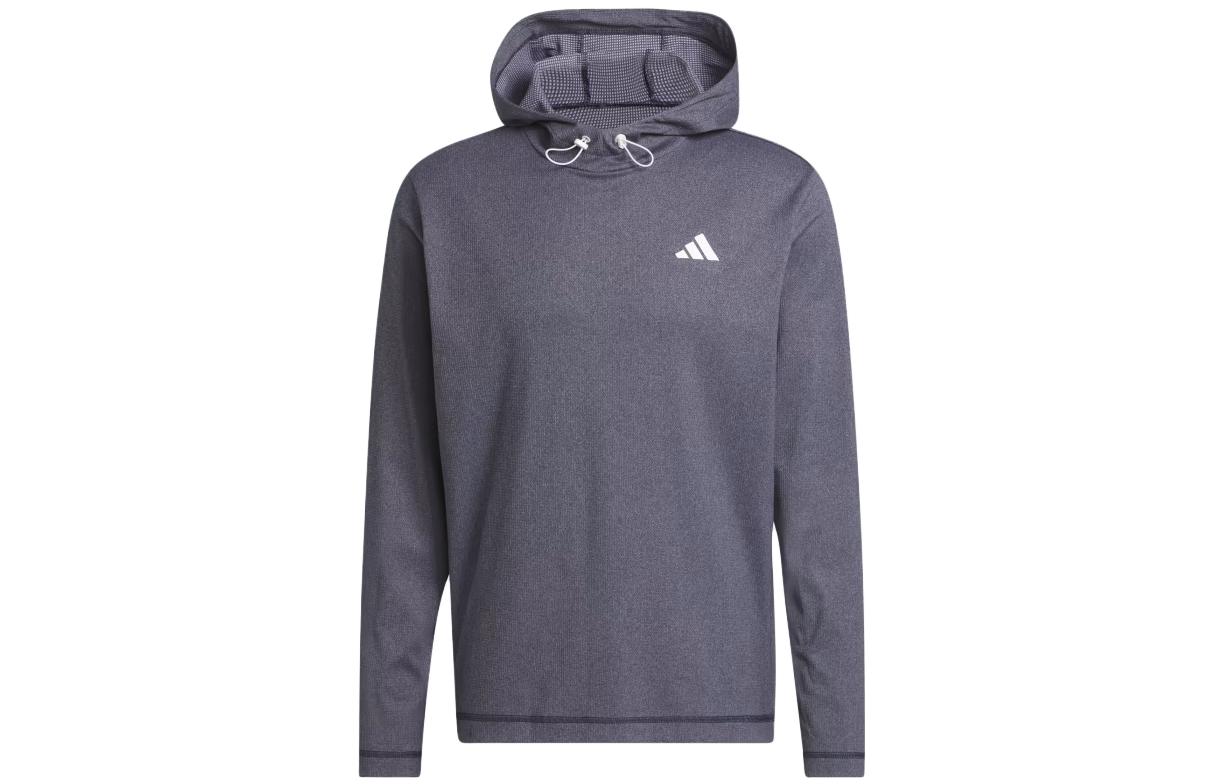 adidas Lightweight Solid Logo Hoodie Navy Blue IL9644