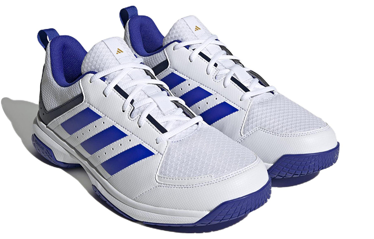 Lookbook adidas Ligra 7 ''Wit Blauw Marineblauw'' HQ3516