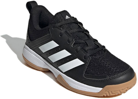 adidas Ligra 7 Indoor 'Black White Gum' FZ4681 Lookbook adidas Ligra 7 Indoor 'Black White Gum' FZ4681