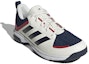 Lookbook adidas Ligra 7 Indoor 'Putih Hitam Biru' GX3753