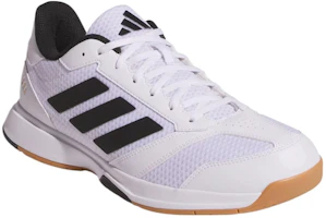 Shop adidas Ligra 8 室內運動鞋 ''白黑配色'' JI1505