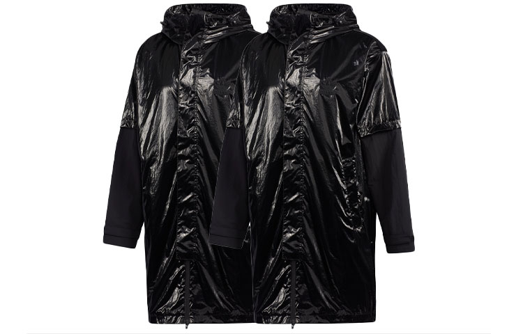 adidas Liquid Metal WB Pure Casual Logo Jacket 2-Pack Black GT7293-2-PACK
