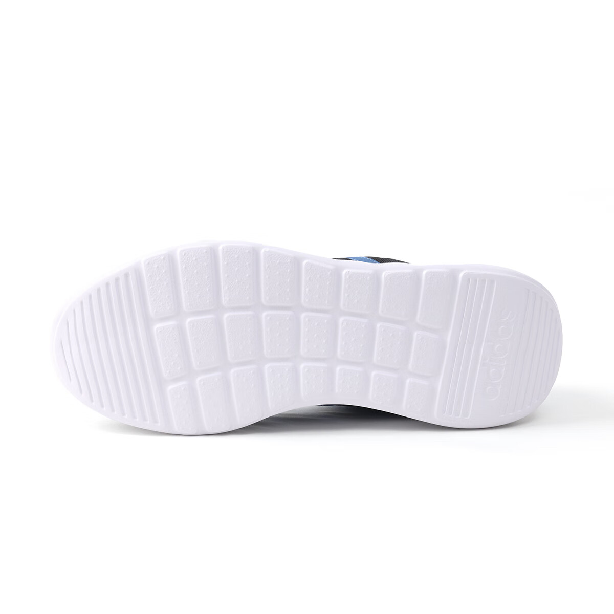 Shop adidas neo Lite Racer 3.0 潮流舒適防滑耐磨 低幫 休閒跑步鞋 男款 黑藍