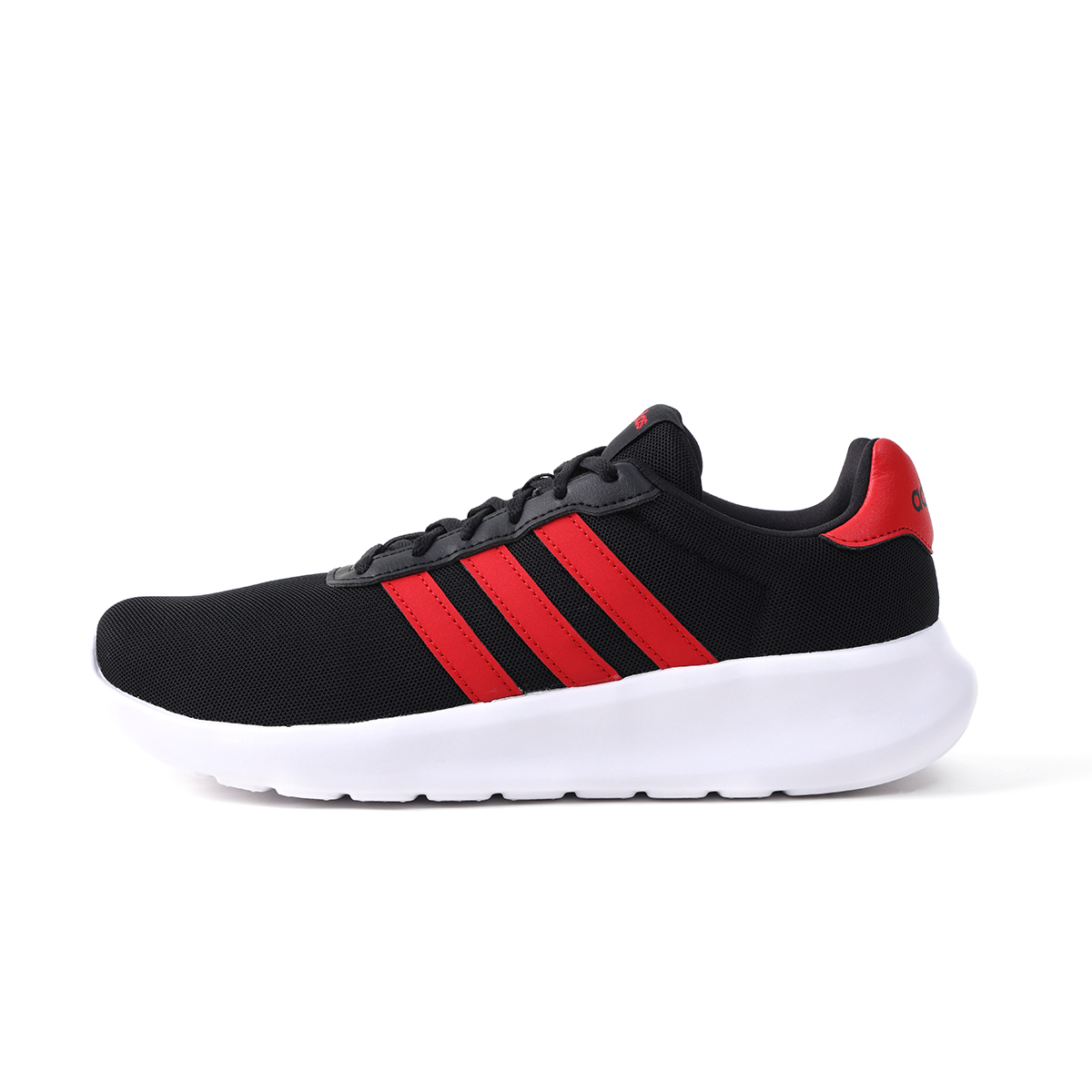 adidas Lite Racer 3.0 Black Red Breathable Lightweight Running Shoes HP6095 Shoes