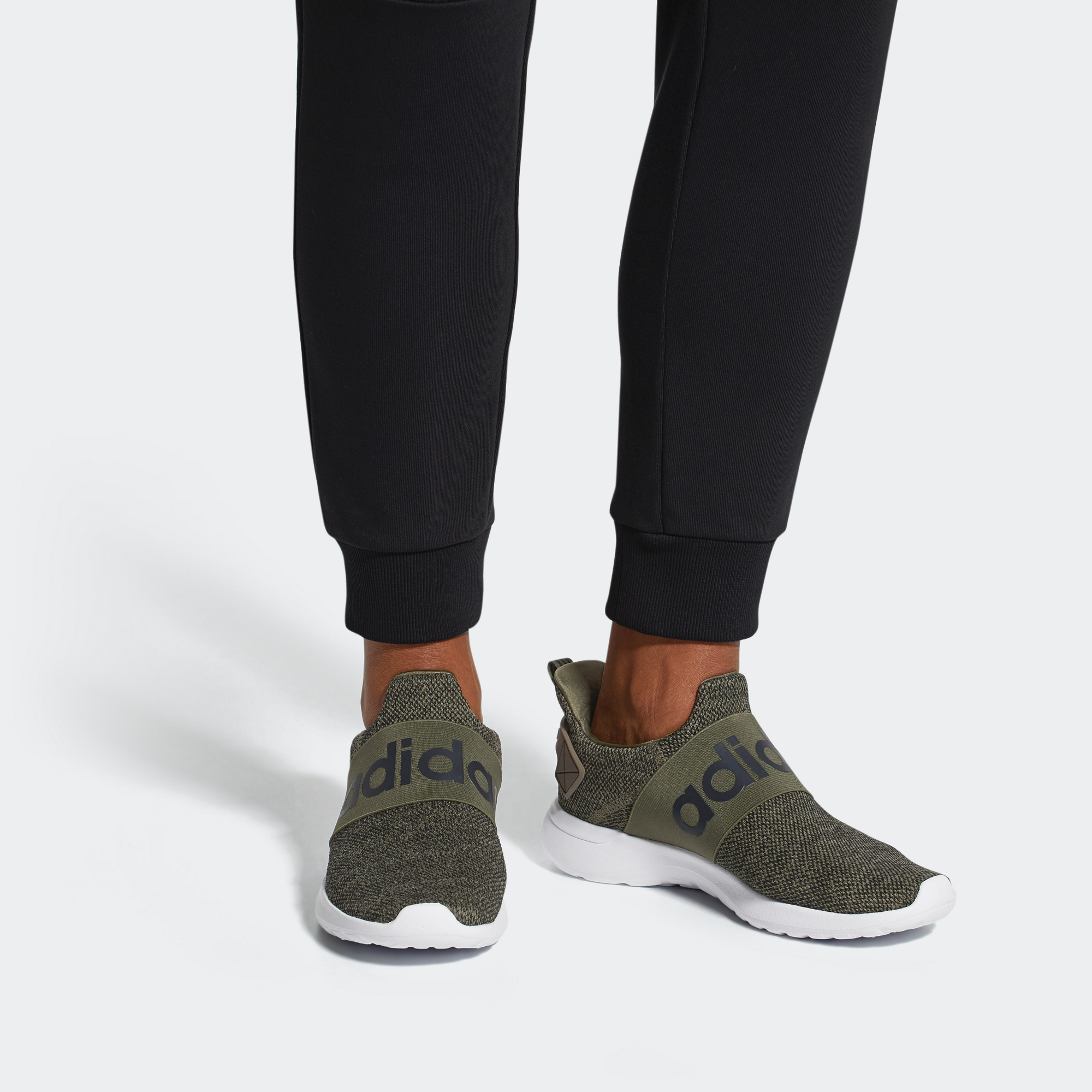 Sizing adidas Lite Racer Adapt 'Dark Cargo' Lelaki Kasual Sneakers DB1644