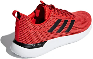 Shop adidas neo Lite Racer Cln 舒適透氣跑鞋 中華紅