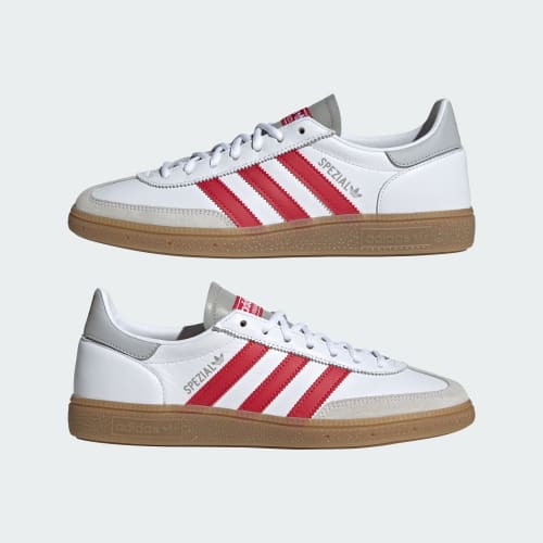 Cheap adidas Liverpool FC Handball Spezial Blanc/Rouge Fraise/Gris Deux Sneakers KI5241