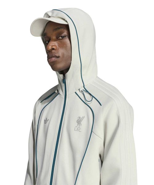 Lookbook adidas Liverpool FC Spacer Teamgeist 26 Chaqueta Deportiva - Gris Orbit KX7708