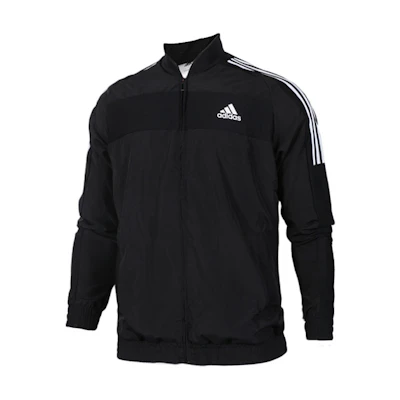 adidas Logo 3-Stripes Track Jacket Black B45845