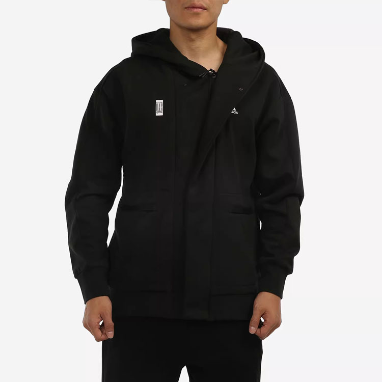 Details for 阿迪达斯Logo黑色连帽外套 H39296