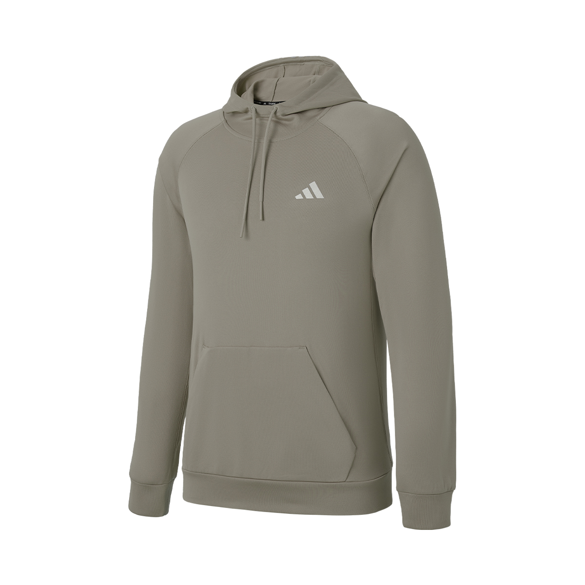 adidas Logo Casual Hoodie Khaki Color IW8391