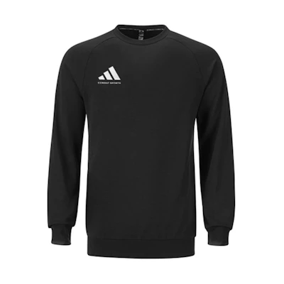 adidas Logo Casual Pullover Sweatshirt Unisex Black White aCLLSPS3CS-BW
