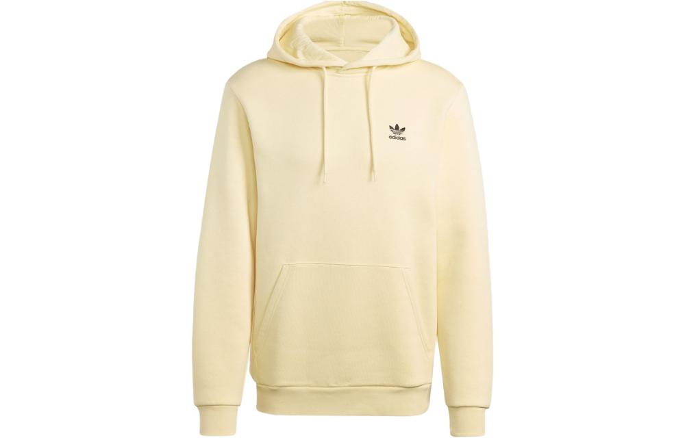 adidas Logo Embroidered Hoodie Japanese Edition Yellow IA4888-JAPAN