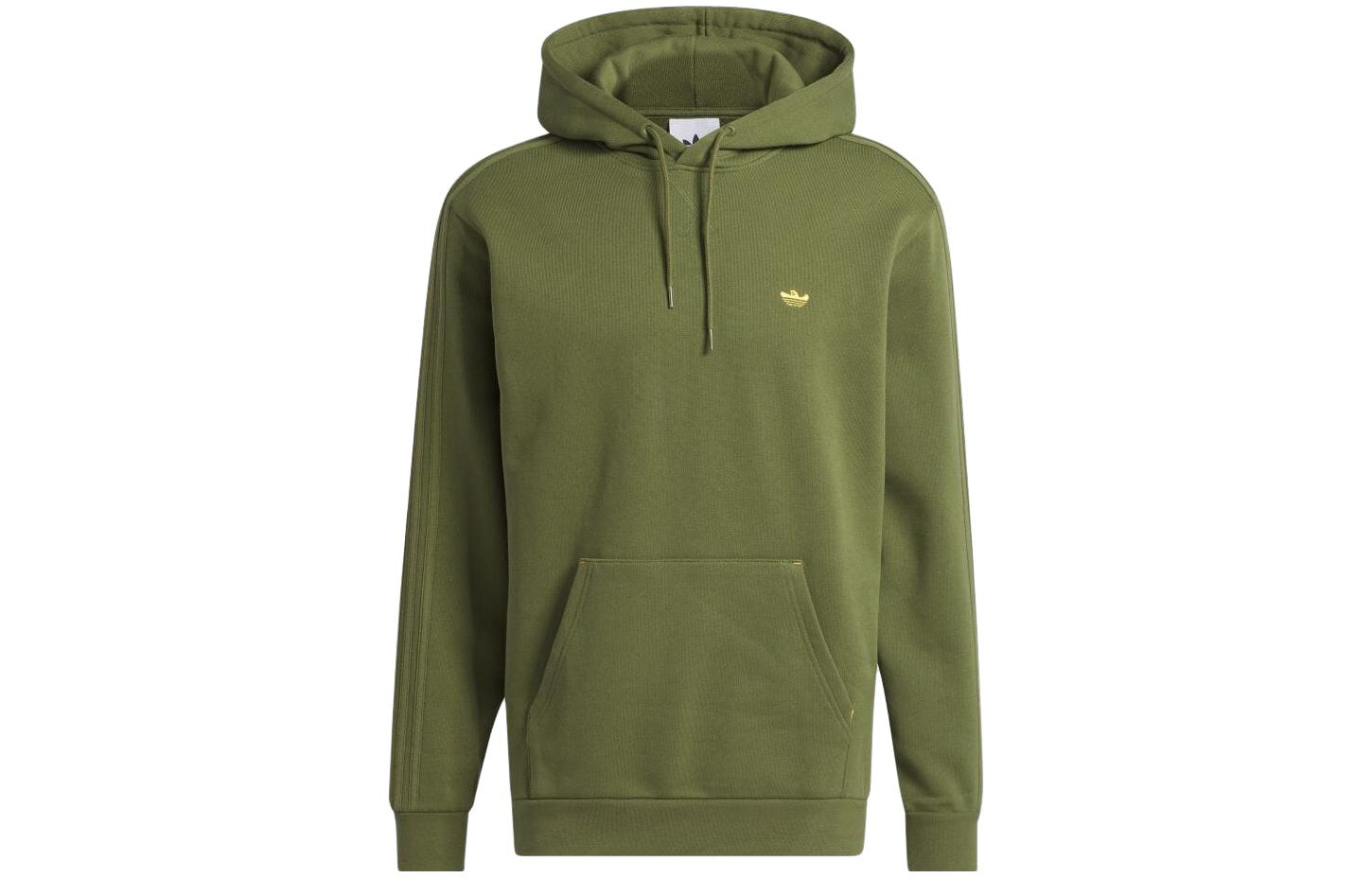 adidas Logo Embroidered Pullover Hoodie Japan Edition - Green II5969-JAPAN
