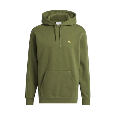 adidas Logo Embroidered Pullover Hoodie Japan Edition - Green II5969-JAPAN