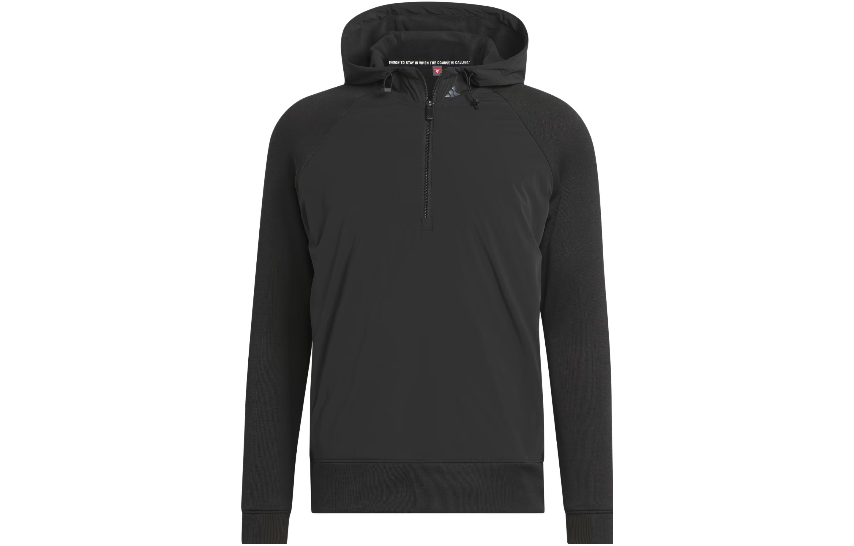 adidas Logo Full-Zip Hoodie Japan Edition Black IJ9653-JAPAN