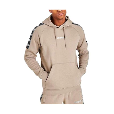 adidas Logo Graphic Fleece Hoodie Men’s Khaki HZ9814-267