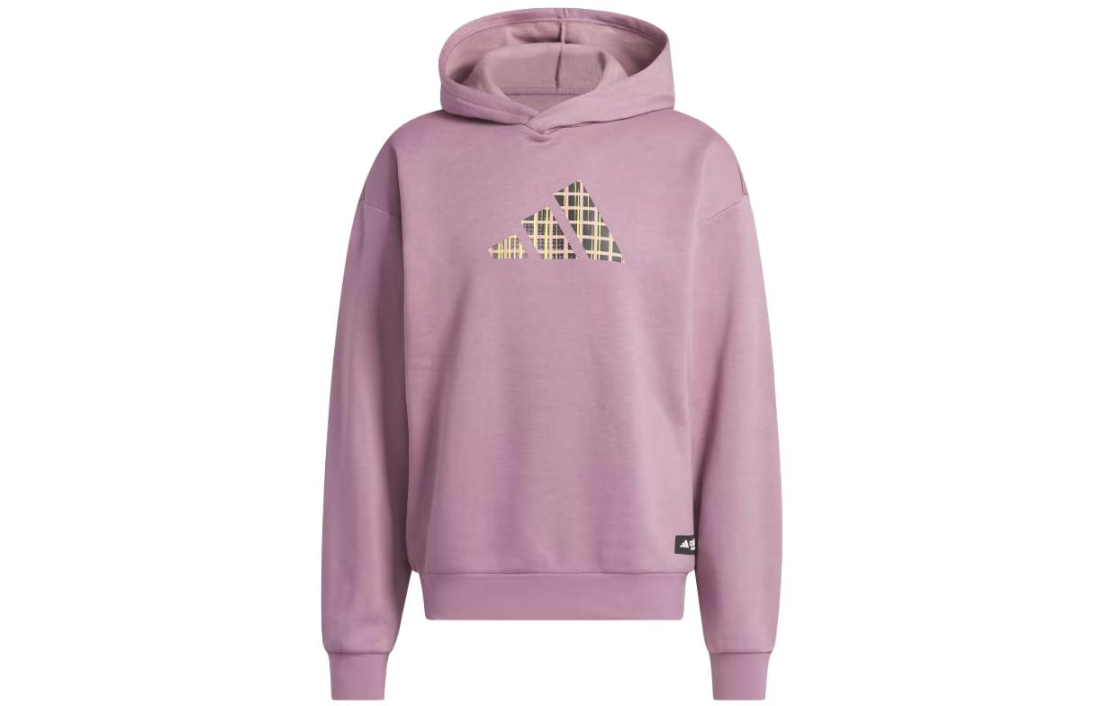 adidas Logo Graphic Printed Long-Sleeve Hoodie IK3143