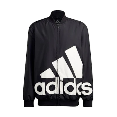 adidas Logo Graphic Zip Jacket Black HL6923