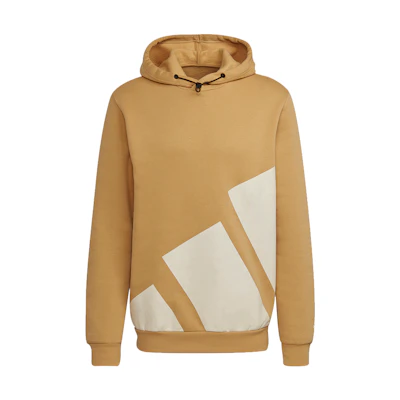 adidas Logo Hood M Retro Colorblock Pullover Sweatshirt Orange - Styles HI1181