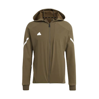adidas Logo Hooded Zip Jacket Olive Green Japan Exclusive IC8041-JAPAN