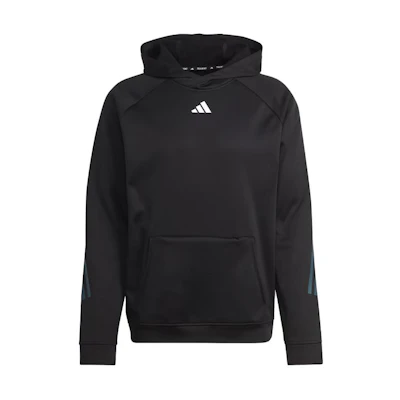 adidas Logo Hoodie Black IJ8116