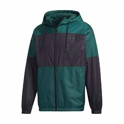 adidas Logo Hoodie Jacket Forest Green GJ8768