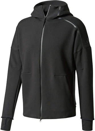 adidas-logo-knit-hoodie-jacket-black-bq-6925