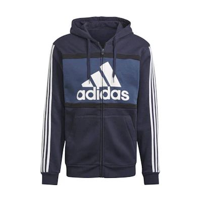 adidas Logo Letter Pattern Jacket Men’s Ink Blue GP4312